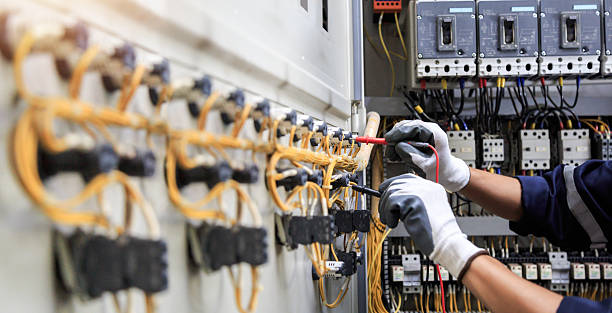 Professional Electrician technician working in Pembroke, NC